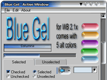 Blue Gel