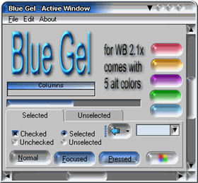Blue Gel