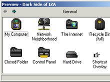 Dark Side of IZA