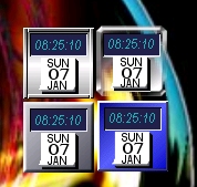 NeXTish Clock/Calendar