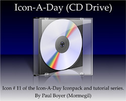 Icon-A-Day #11 (CD Drive)