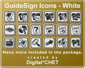 GuideSign Simple - White