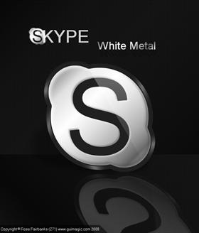 Skype WhiteMetal