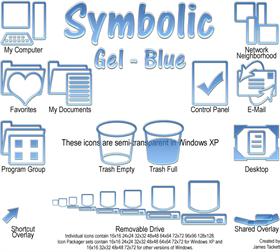 Symbolic - Gel Blue 9x