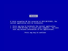 Blue Screen Of Death