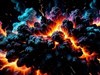 collision of matter and antimatter