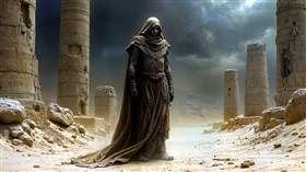 dusty desert