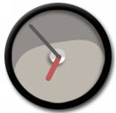 Black Smoothie Clock