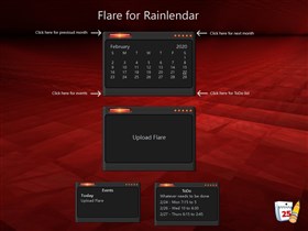 Flare Dark Rainy