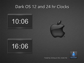 Dark OS Clocks