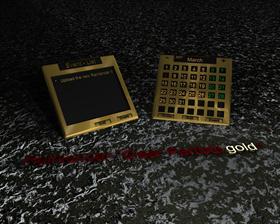 Clear Particle GOLD