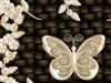 Beige Butterfly by: MouseGoddess