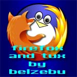 Firefox And Tux