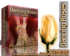 Dancing Roses Screen Saver