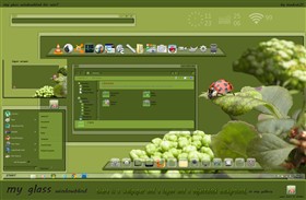 my glass theme