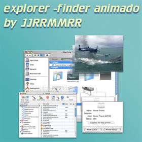explorer finder animated