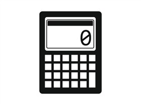 Minimalist Black - Calculator