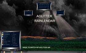 Aglitter Rainlendar