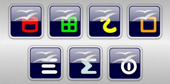 open office icon. OpenOffice Icons