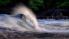 Awesome Hawaii_Ocean Lava Wave