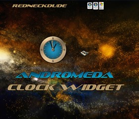 Andromeda Clock Widget