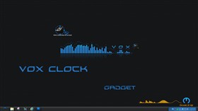 VOX Clock Gadget