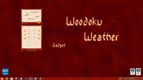 Woodoku Weather Gadget