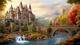 4K Grand Castle River