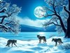 4K Winter Wolves