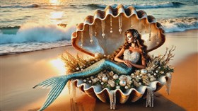 4K Peral Mermaid