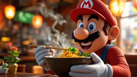 4K Mario Eats