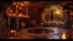 4K Candle Cave
