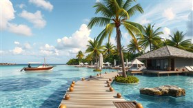 4K Resort Dock