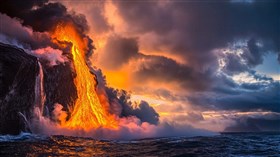 4K Lava Flow