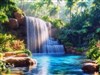 4K Waterfall Lagoon v5 by: AzDude