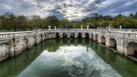 Roman Baths in Nimes