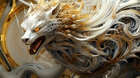 4K White Drragon 