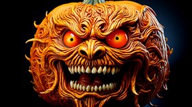 4K Wicked Pumpkin