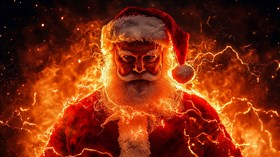 4K Santa Glitzed