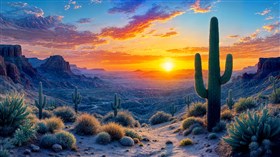 4K Desert Valley