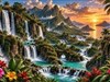 4K Waterfall Gardens by: AzDude