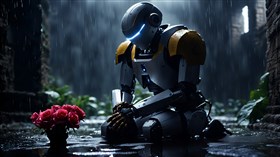 Robot And Roses