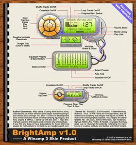 BrightAmp for Winamp 3