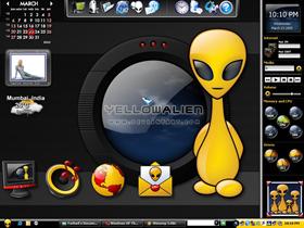 my alien desktop