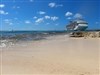 Cruise Ship on the Beach by: Island Dog