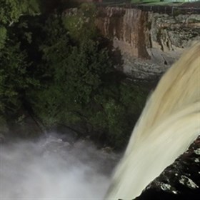 Noccalula Falls with slow-mo