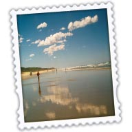 Beach Stamp/Mail Icon