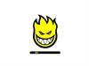 Spitfire logo bootskin yellow by: ElphFyre