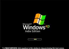 India XP BootSkin