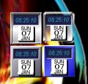 NeXTish Clock/Calendar